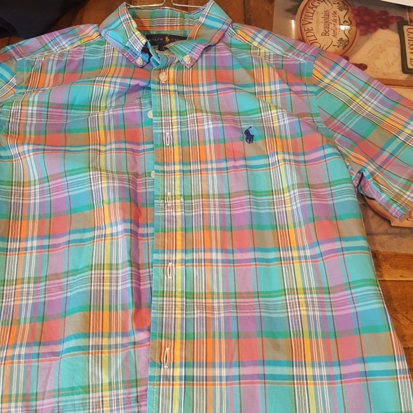 Boys Ralph Lauren short sleeve Button down - Picture 3 of 3